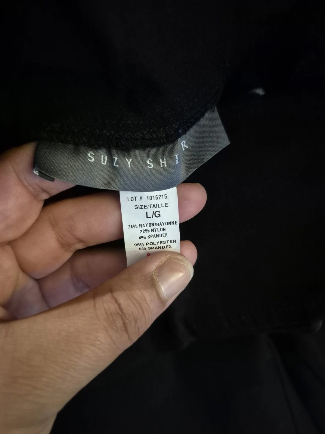 Suzy Shier Black Pants