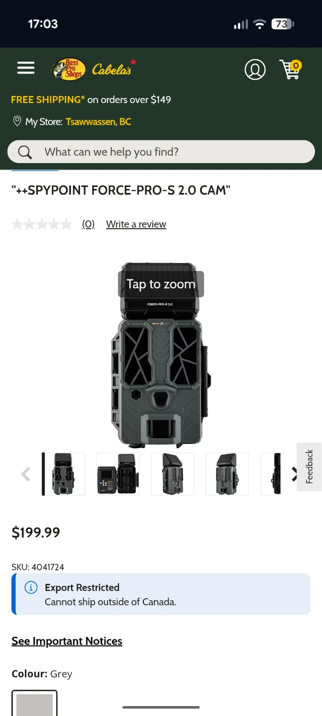Spypoint FORCE-PRO-S 2.0 trail cam - photo 4