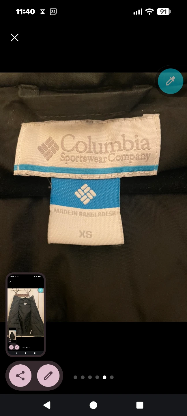 XS Women's Columbia Winter Jacket - photo 5