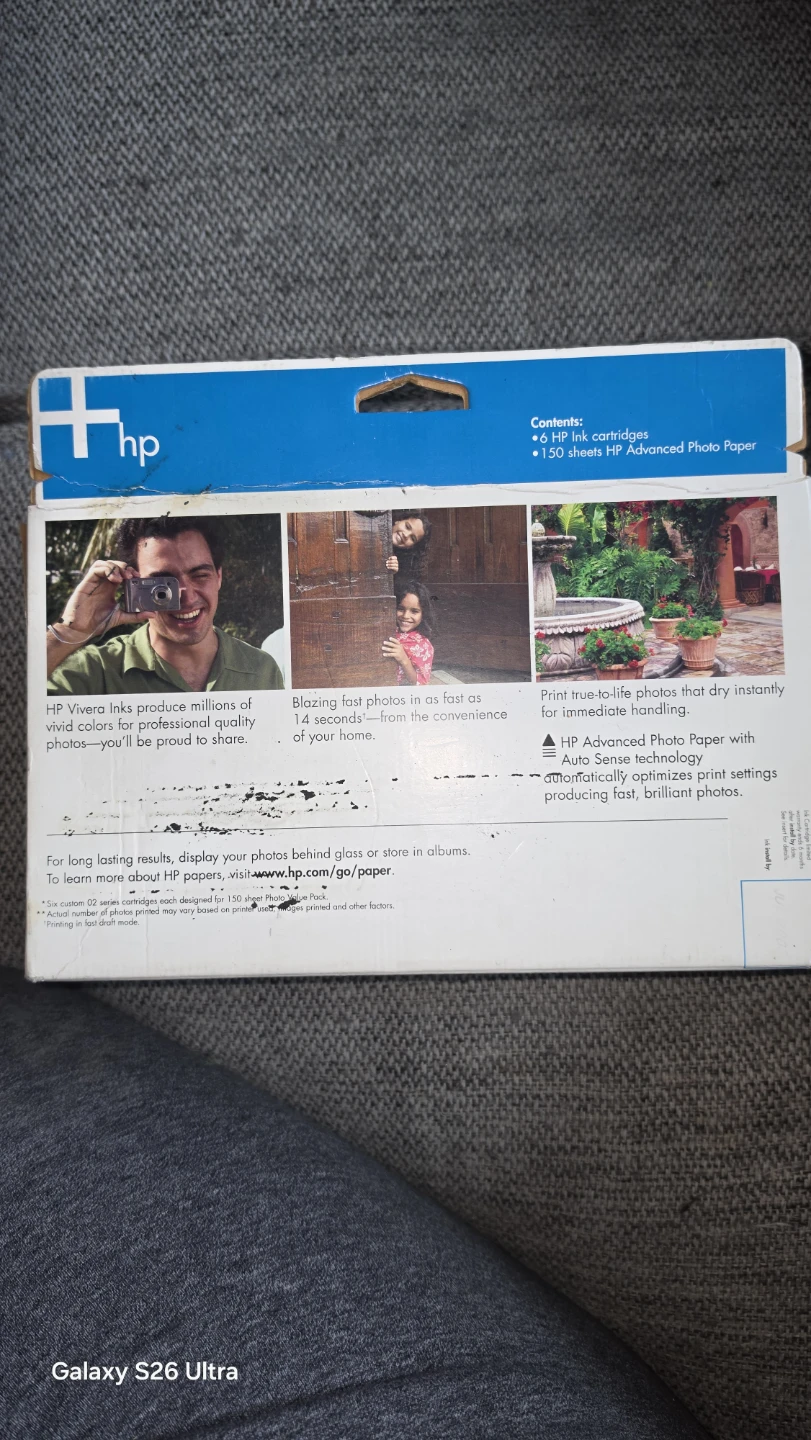 HP Photo Value Pack 02 Series Ink & Paper - photo 3