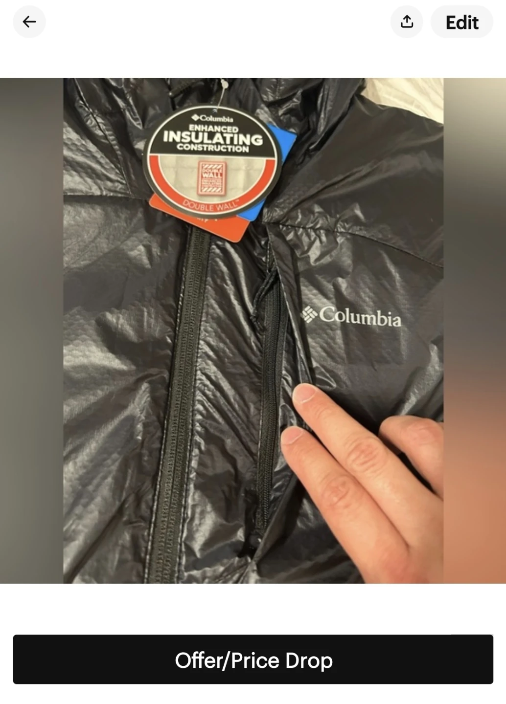 Columbia Arch Rock Double Wall Elite Mid Jacket 1X - photo 3