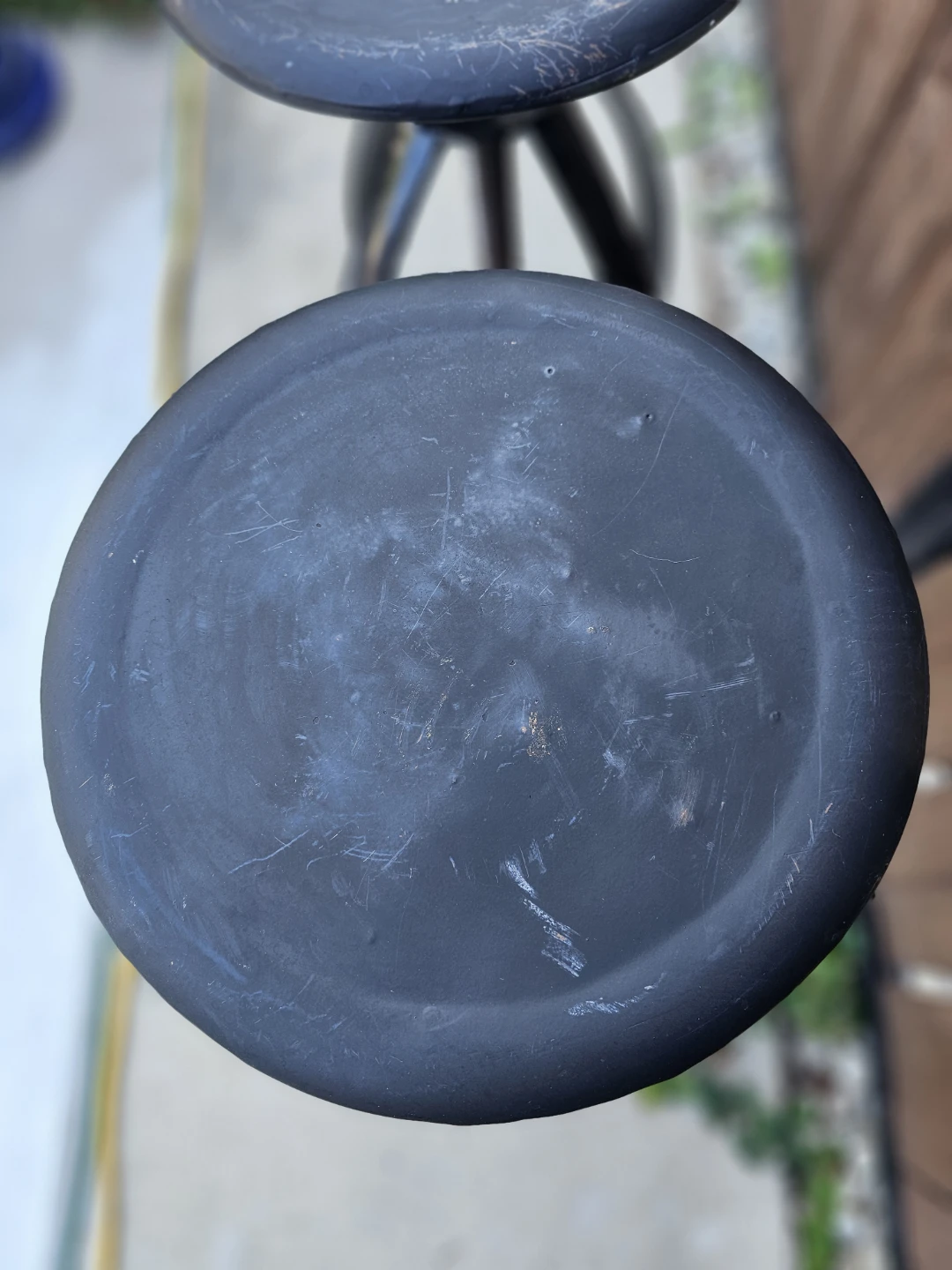 Industrial Fixed Metal Bar Stools – Set of 2 🏈 - photo 3