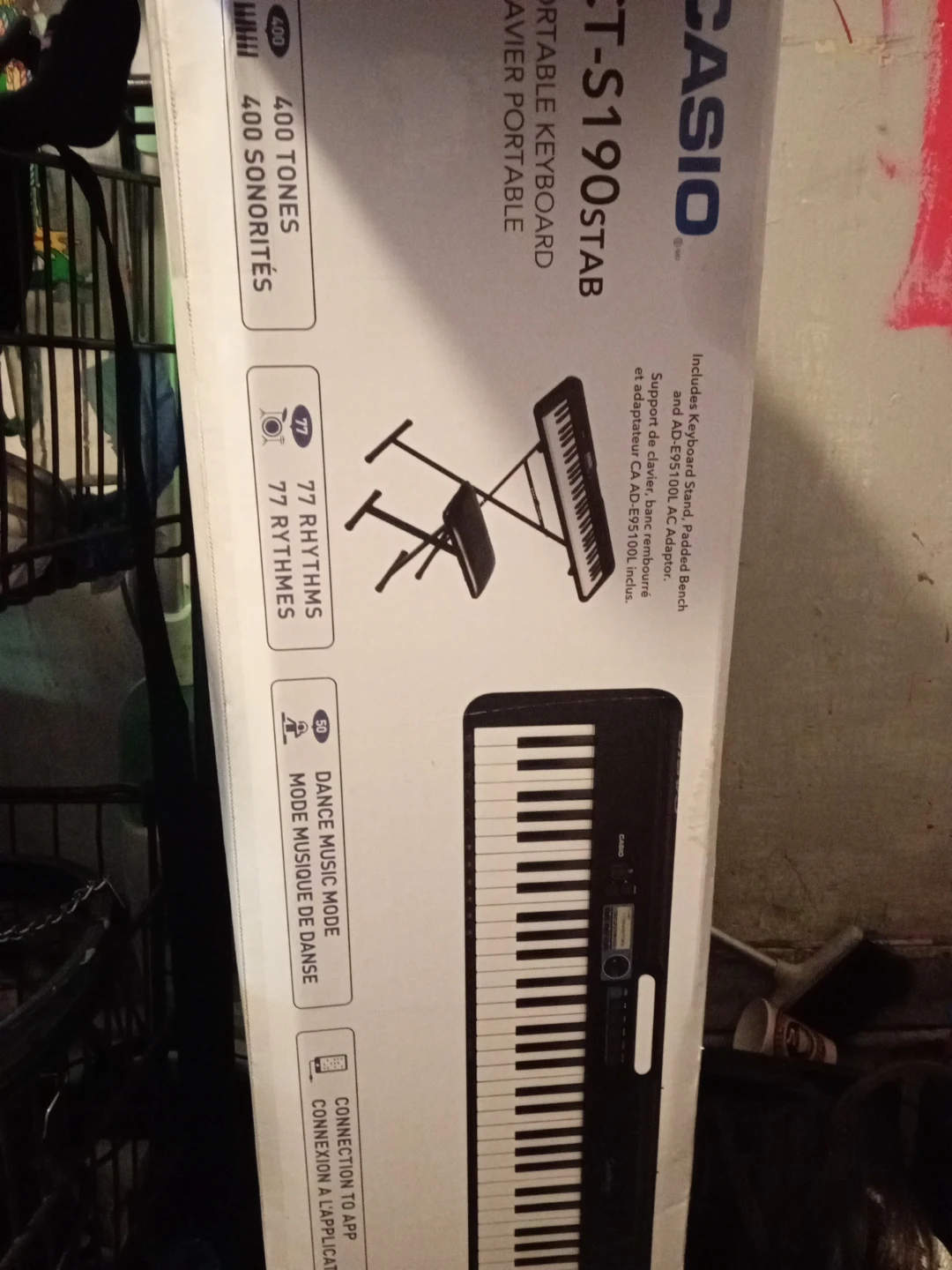 Casio CT-S190STAB Portable Keyboard - photo 2