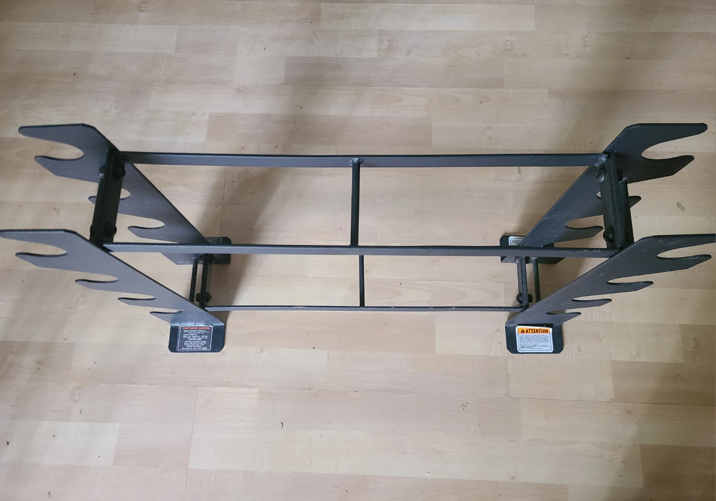 Black Metal Dumbbell Storage Rack - photo 2