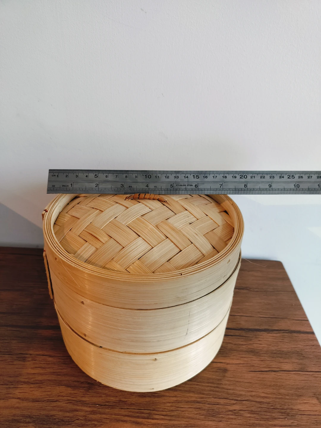 Bamboo Steamer Basket with Lid - photo 3