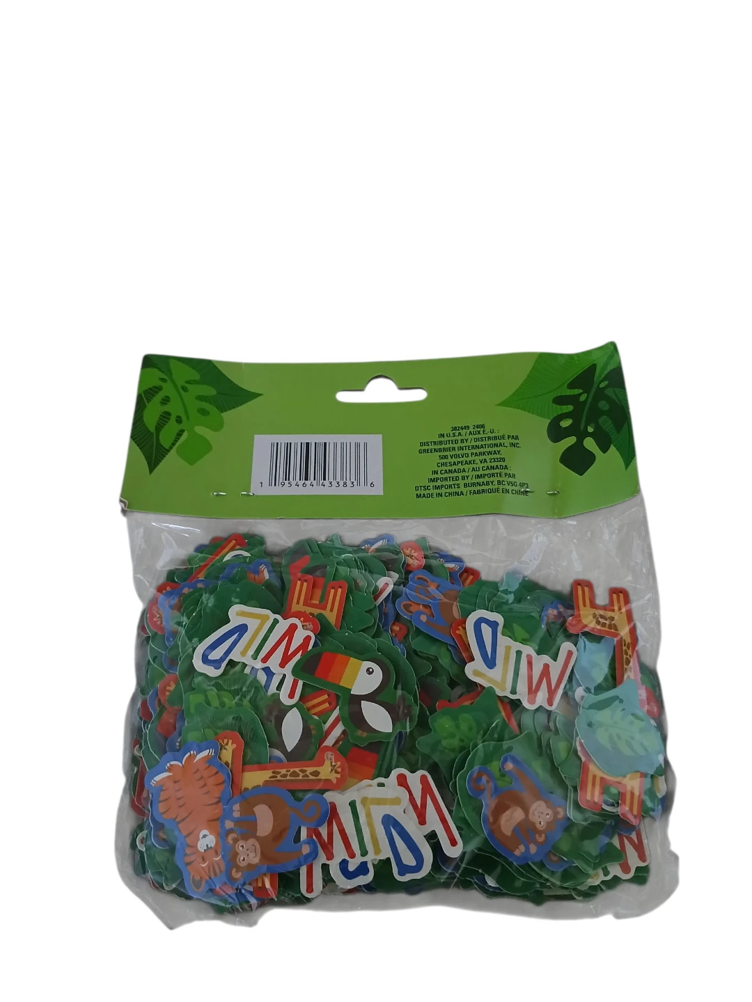 Jungle / Safari Theme Party Confetti - photo 2