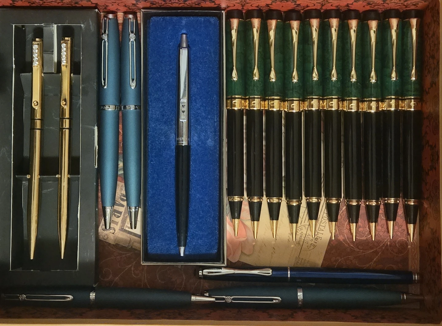 Vintage Paper Mate Lot, 21 Pc. Luxury Pen/Pencil Set - photo 3
