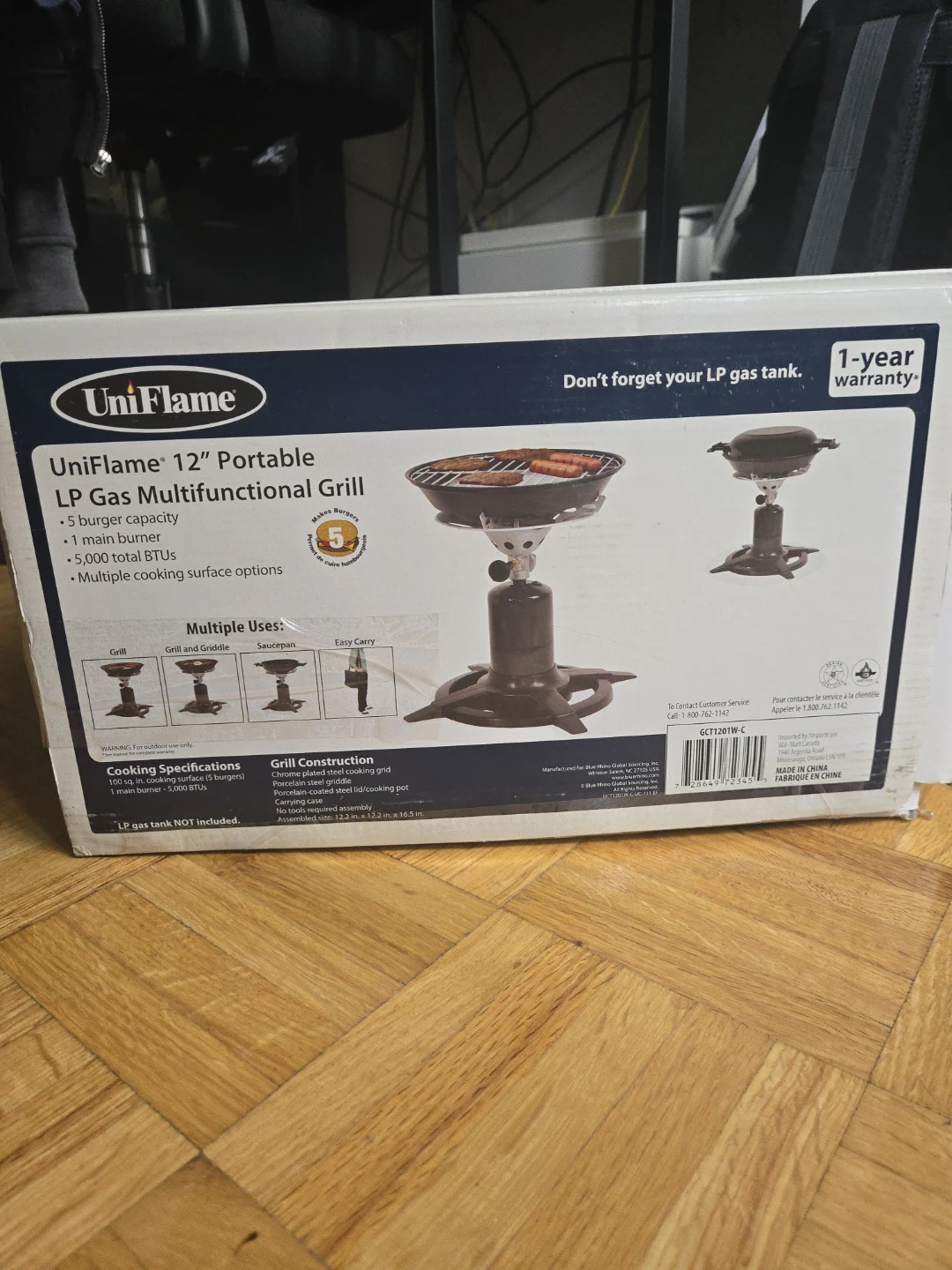 UniFlame Portable camping stove - photo 2