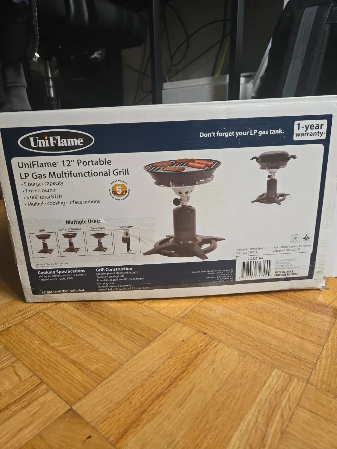 UniFlame Portable camping stove - photo 2