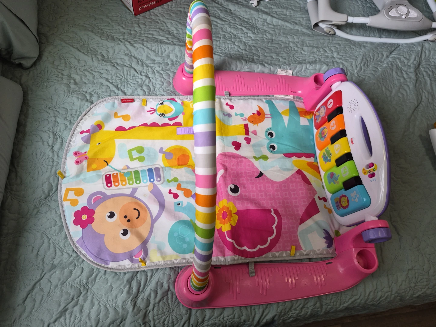 Fisher-Price Deluxe Kick & Play Piano Gym