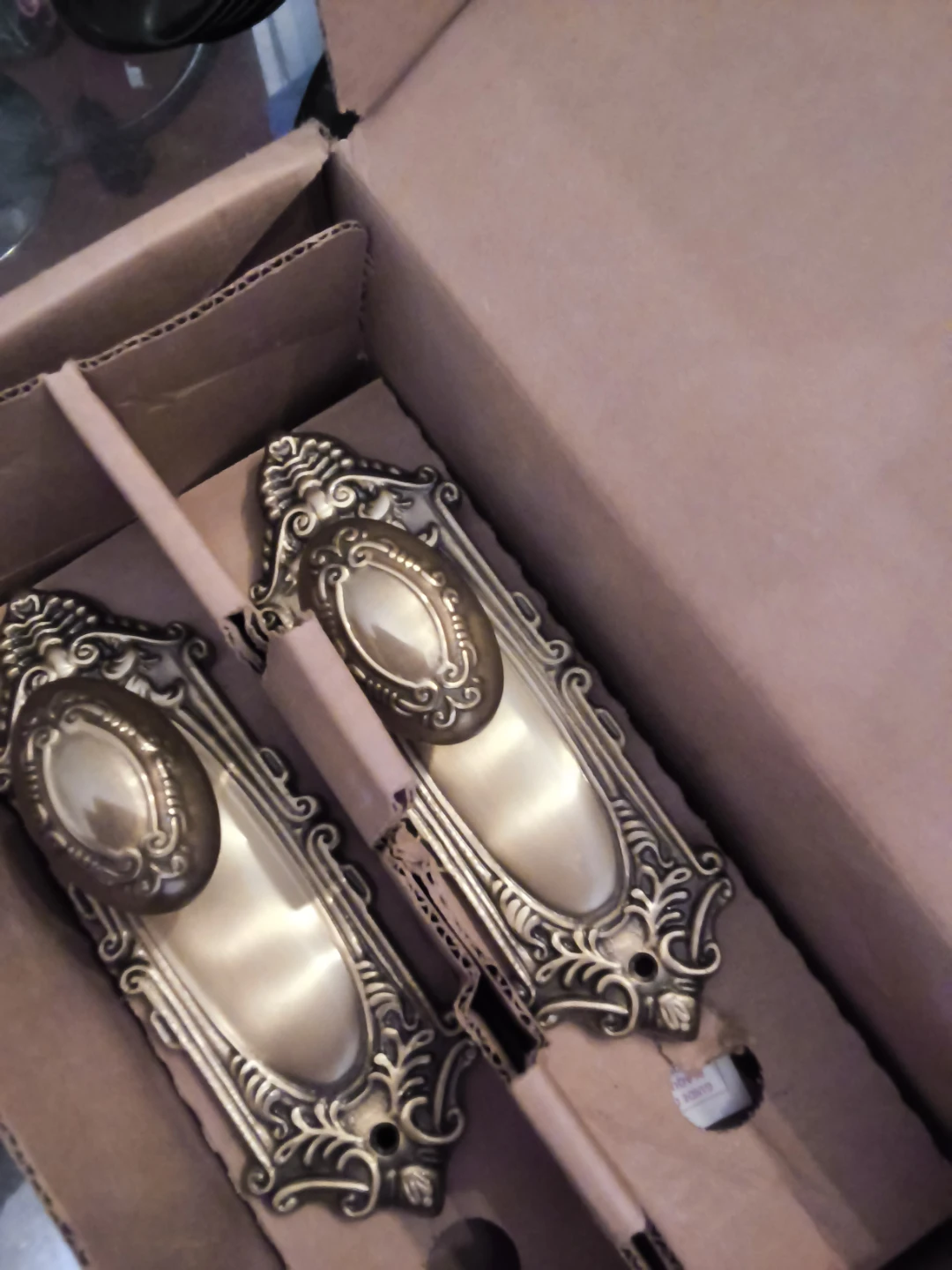 Emtek Decorative Brass Door Handleset - photo 2