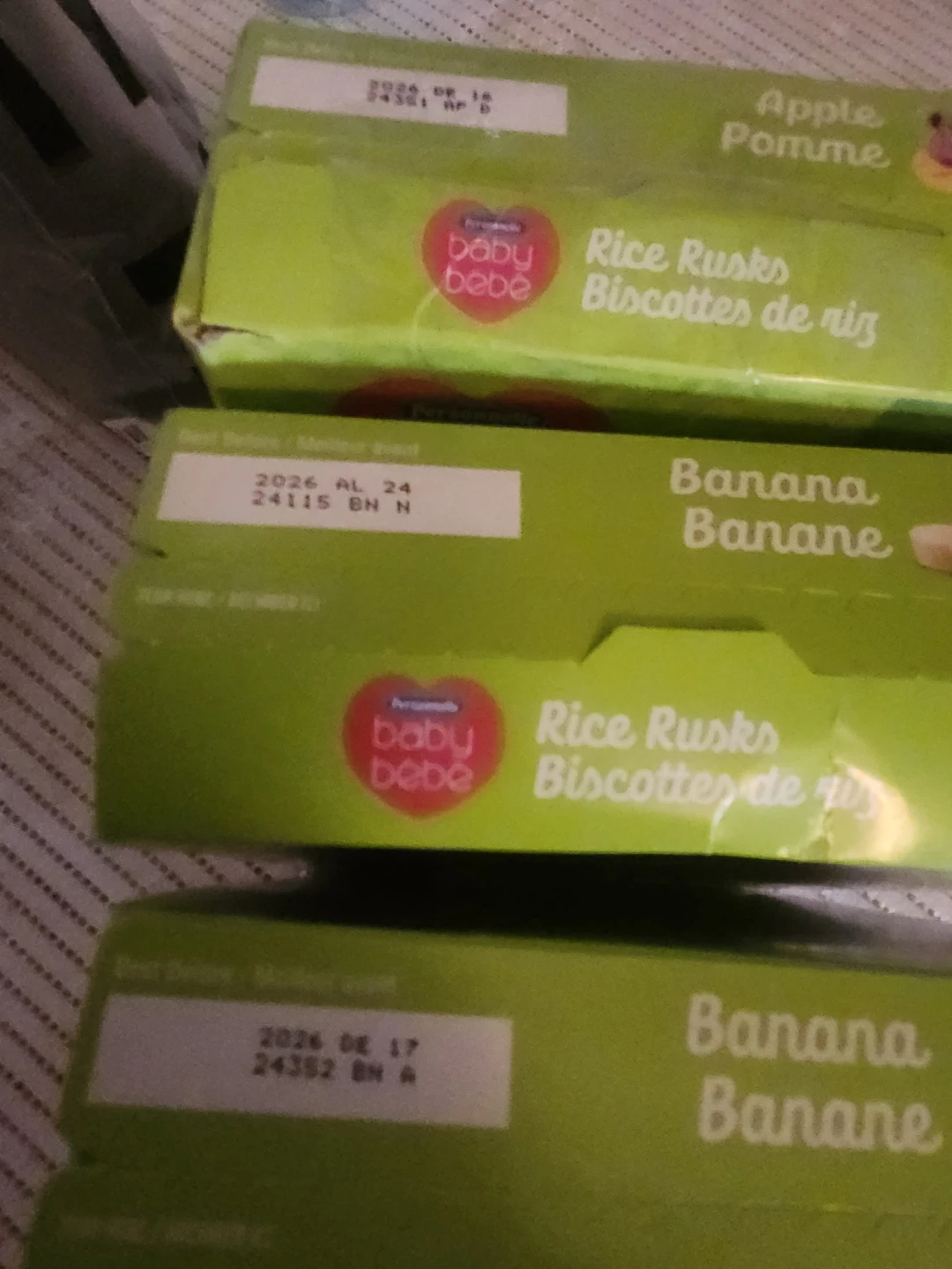 Personnelle Baby Bebe Rice Rusks Assortment - photo 3