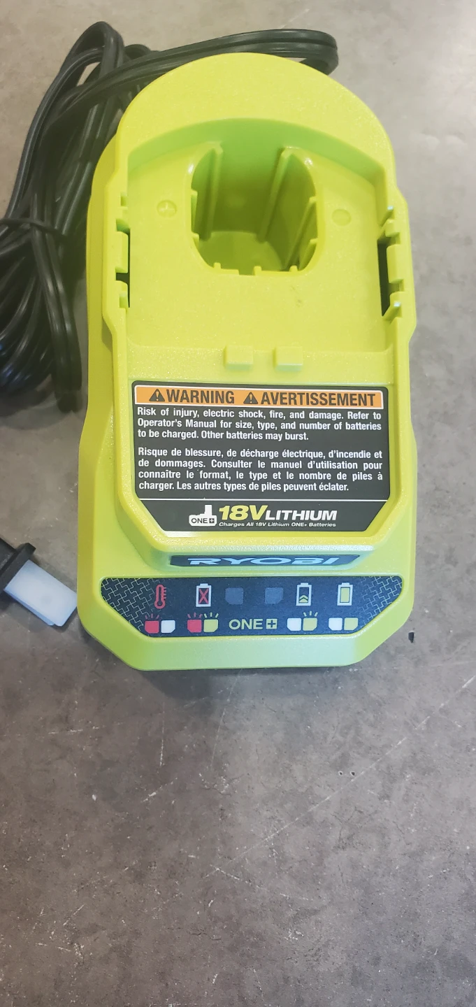 Ryobi 18V ONE+ Battery Charger - photo 2