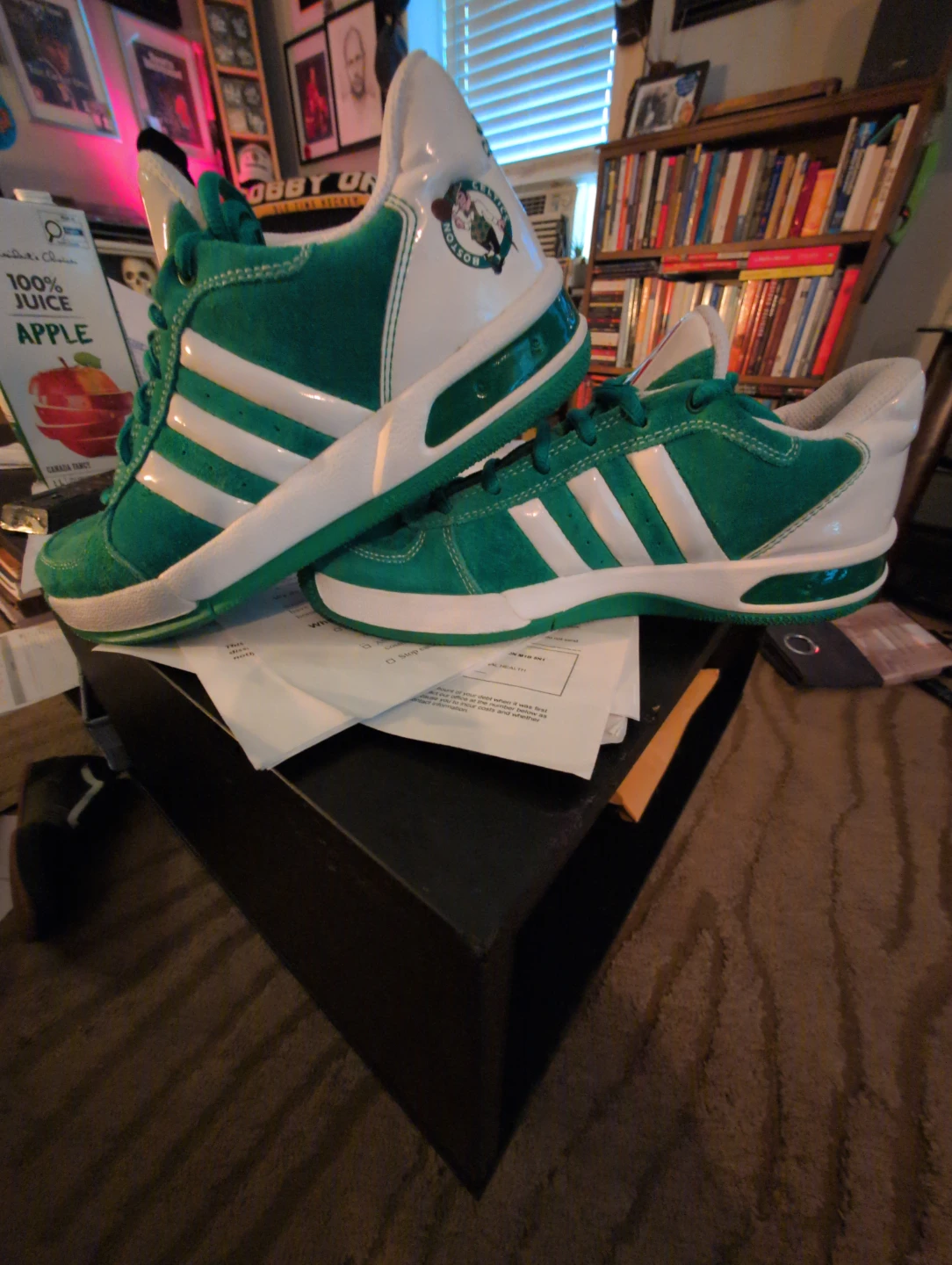 Authentic Adidas Forum 84 Low Cut Celtic's - photo 2