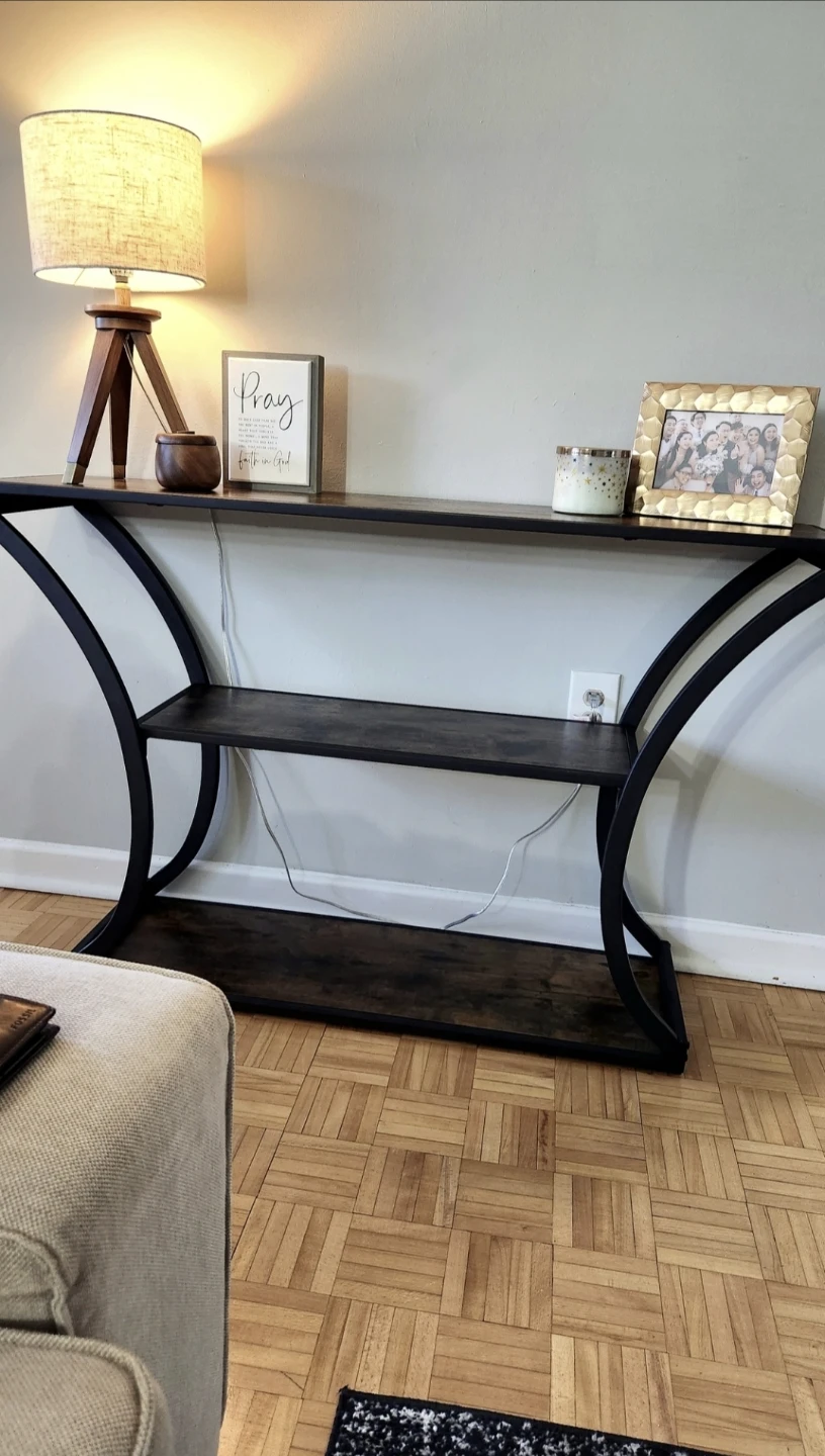 3-Level Curved Console Table *new - photo 4
