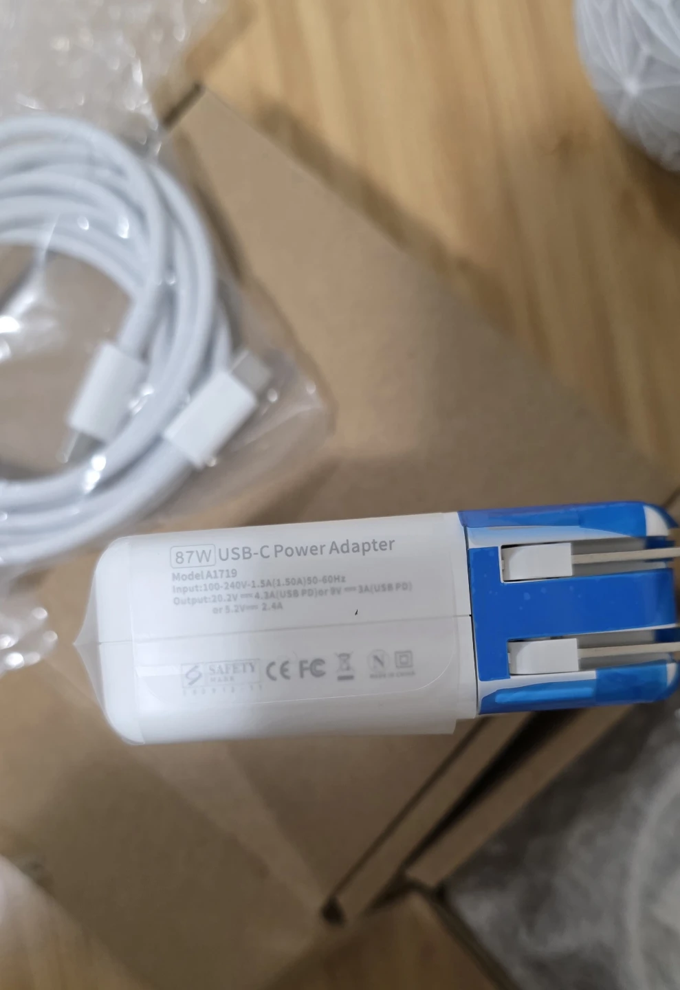 Laptop, macbook fast charger 87W - photo 3