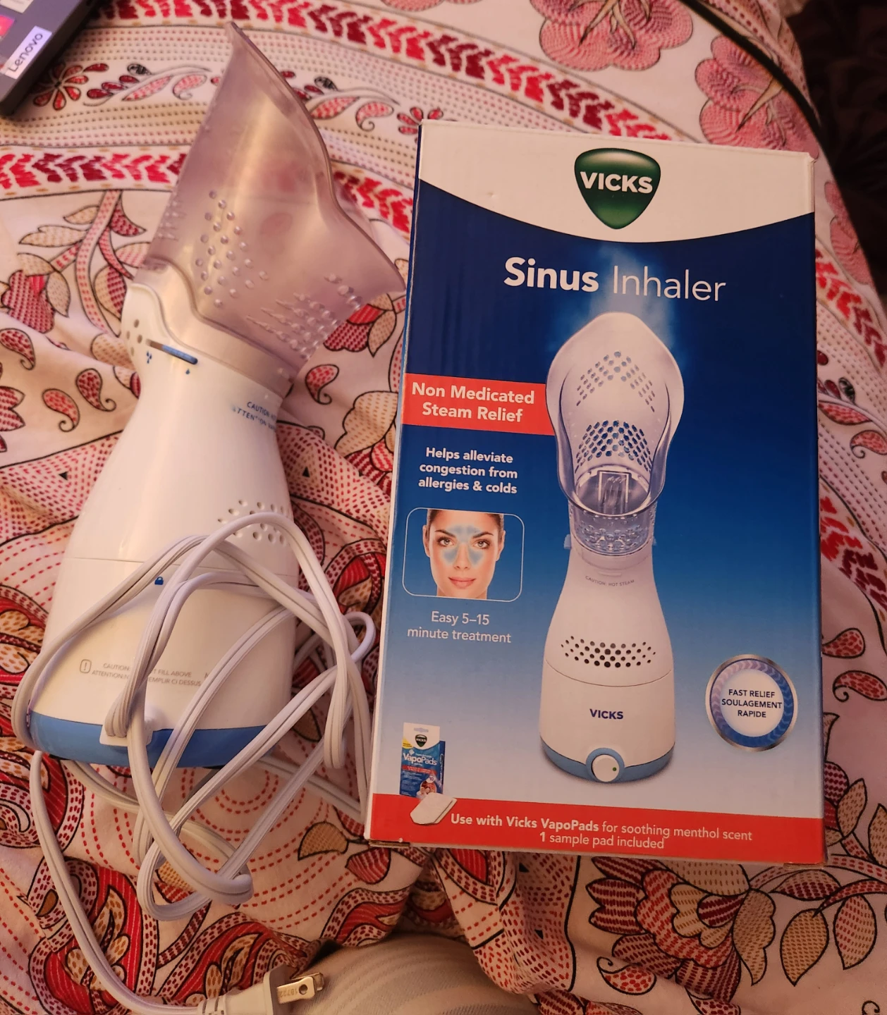 Vicks Electric Personal Sinus Steam Inhaler