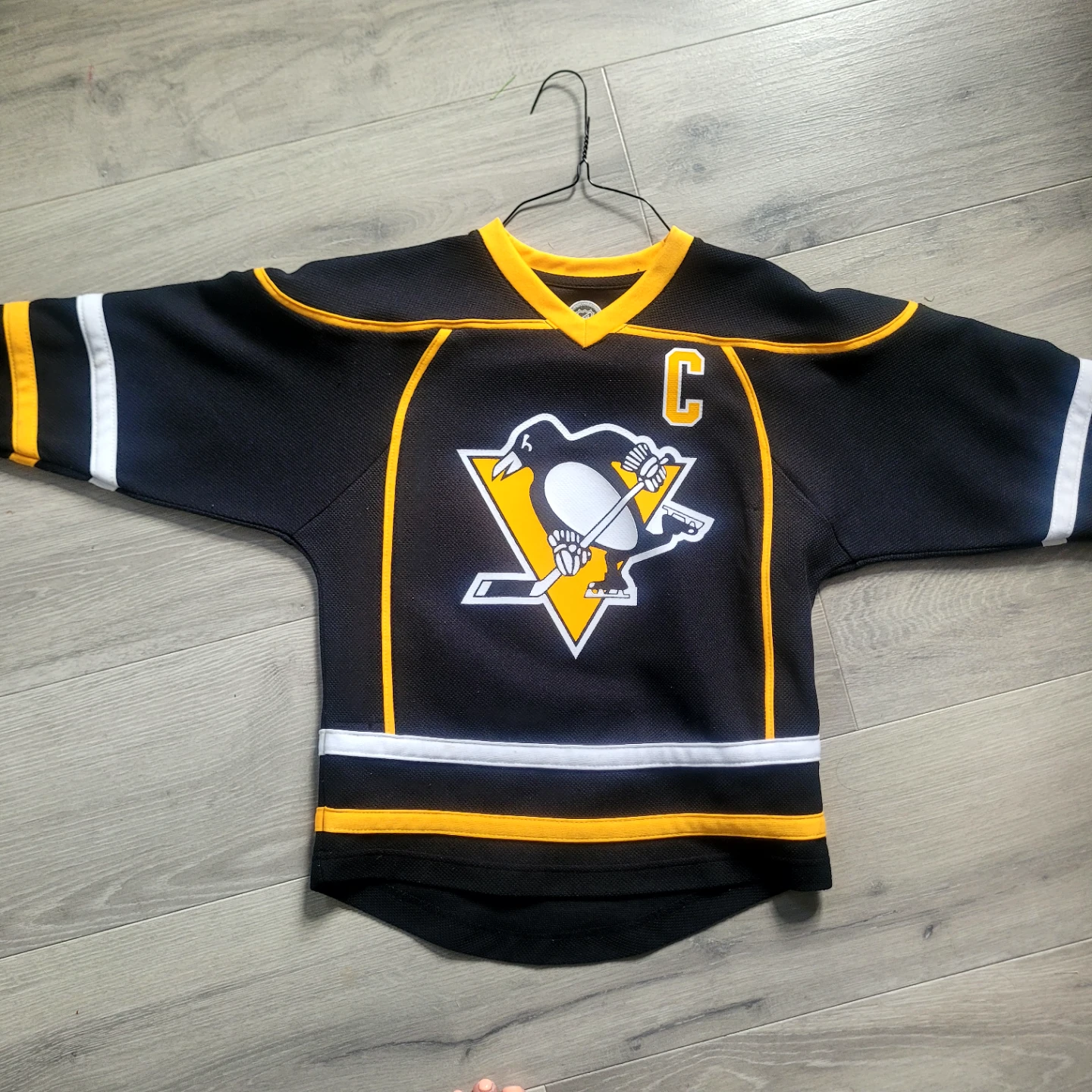 Pittsburgh Penguins Crosby 87 Youth Hockey Jersey - photo 3