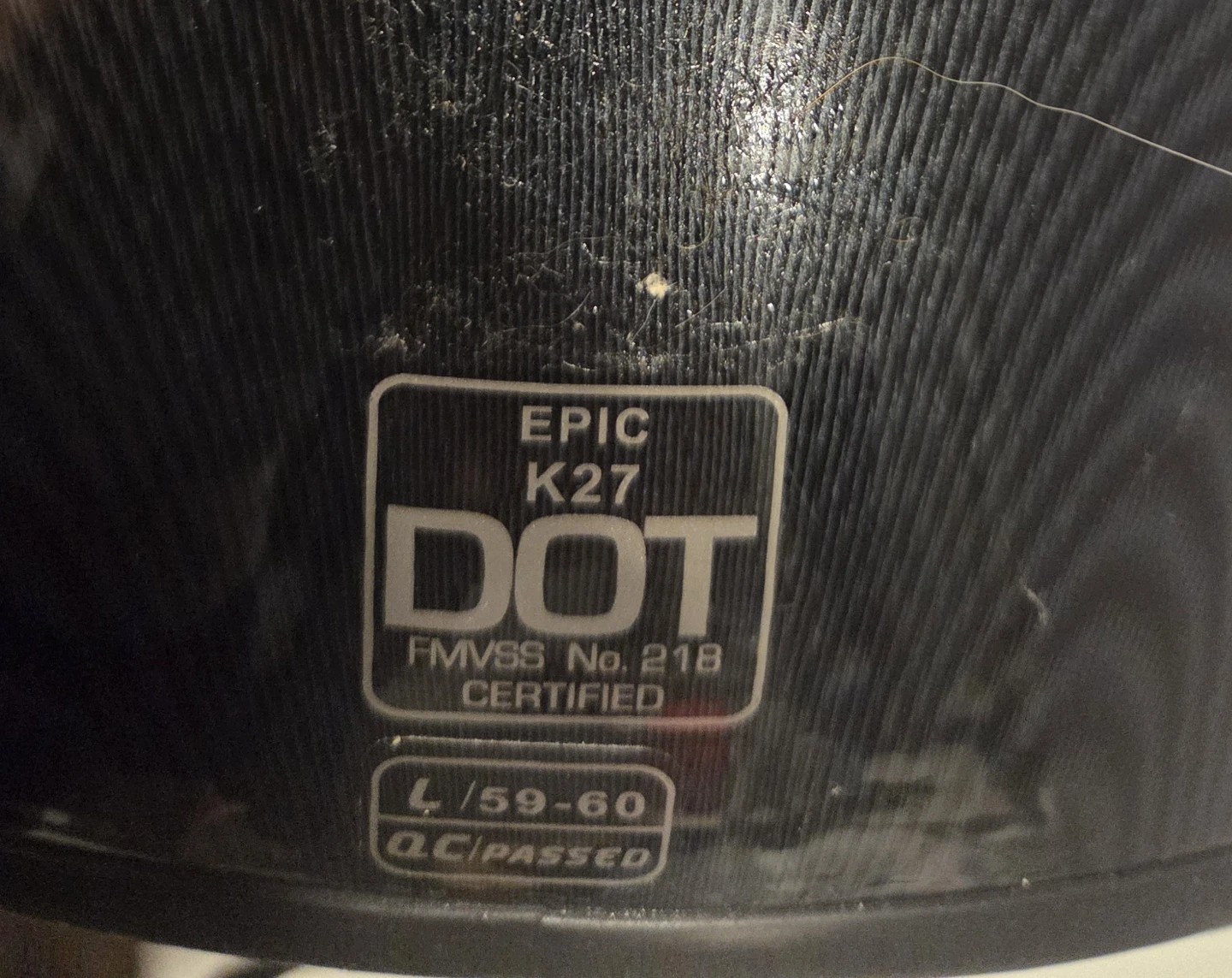 Epic K27 Motocross Helmet Size Large - photo 3