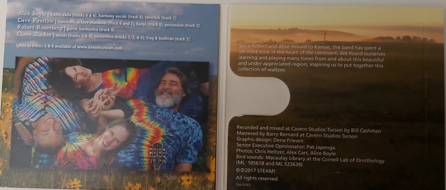 STEAM! Heartland Waltzes CD - photo 2