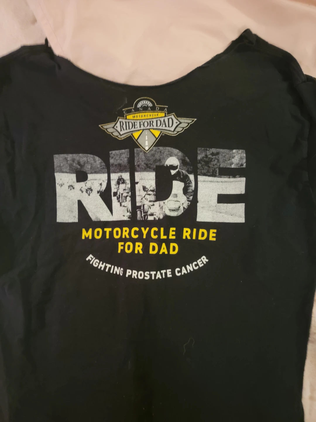 Ride for Dad Motorcycle Event T-Shirt - photo 2