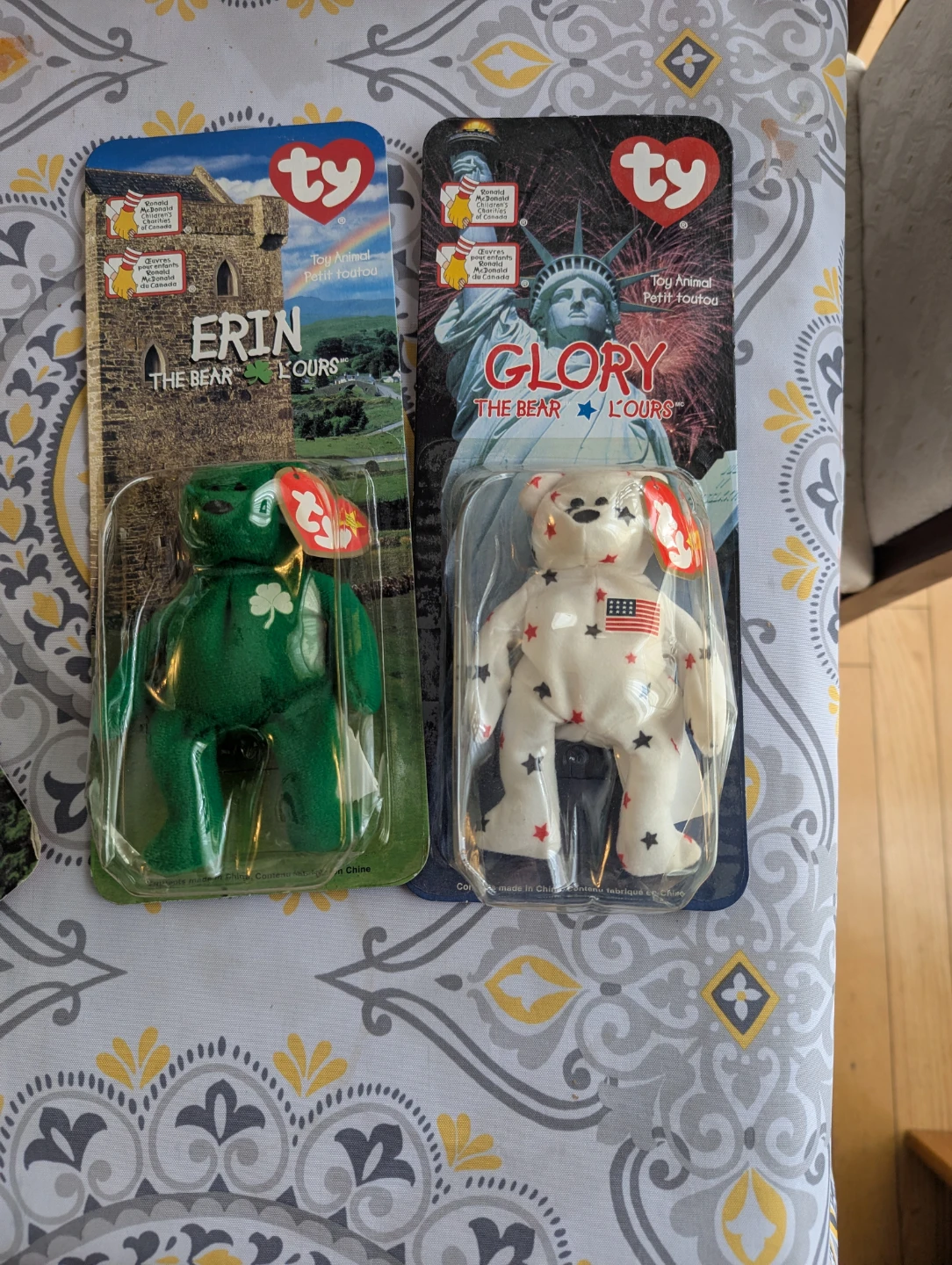 Set of 4 Ty Beanie Baby Bears - photo 2