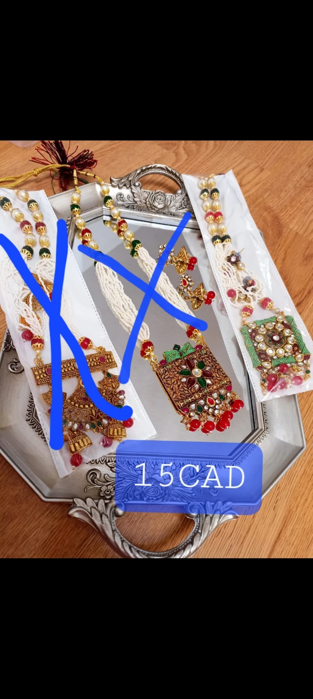 Necklace sets with earrings on sale - photo 2