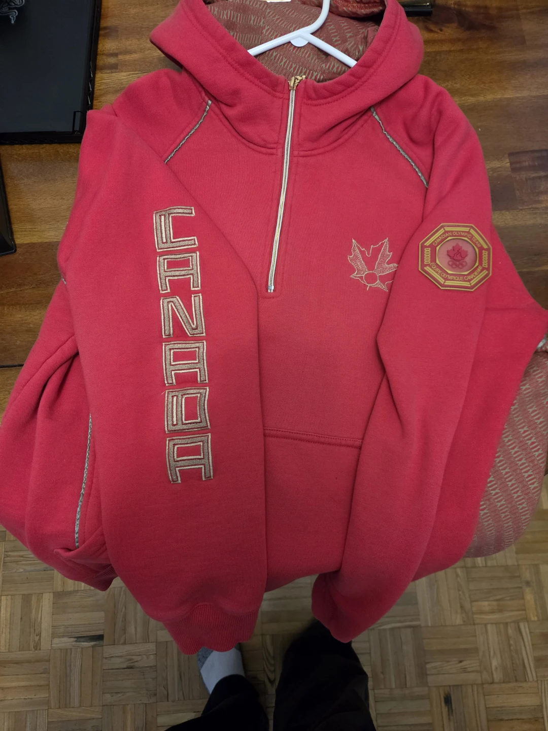 HBC Canadian Olympic Team Half-Zip Hoodie - photo 5