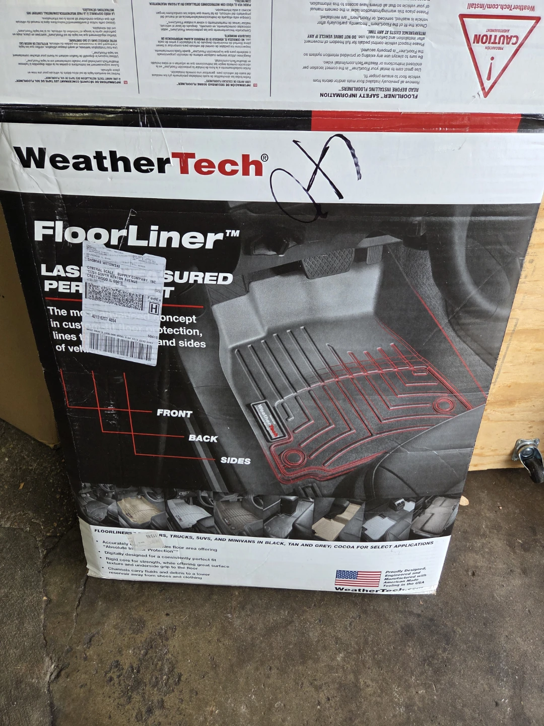 WeatherTech FloorLiner Custom Vehicle Floor Mats