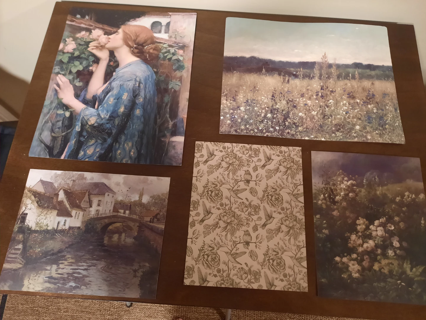 Set of 15 Assorted Art Prints and Postcards