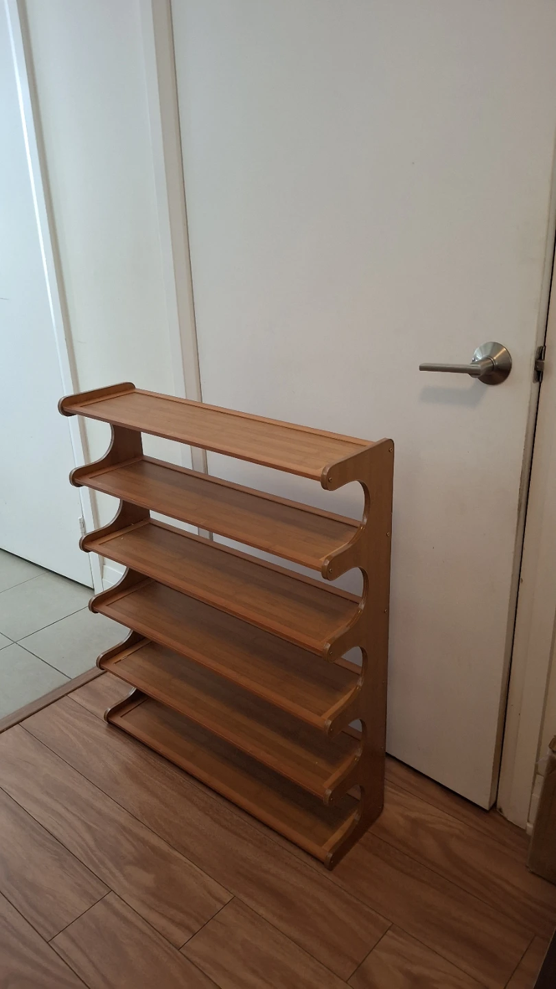 Small 5-Tier Shoe Rack (68x19x82cm) 🔥 - photo 2