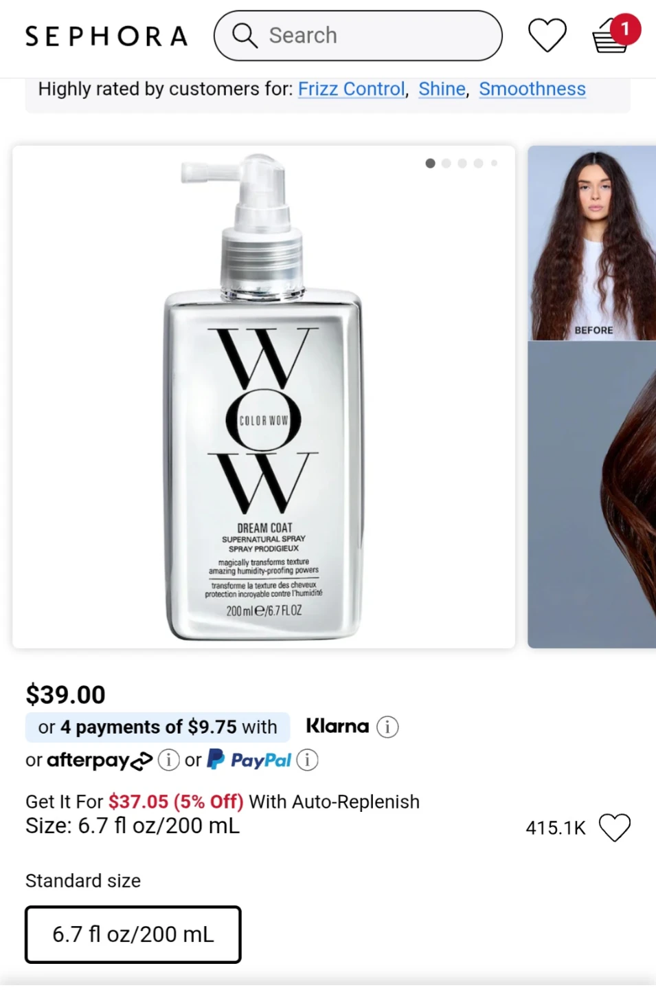 Color Wow Dream Coat Supernatural Spray