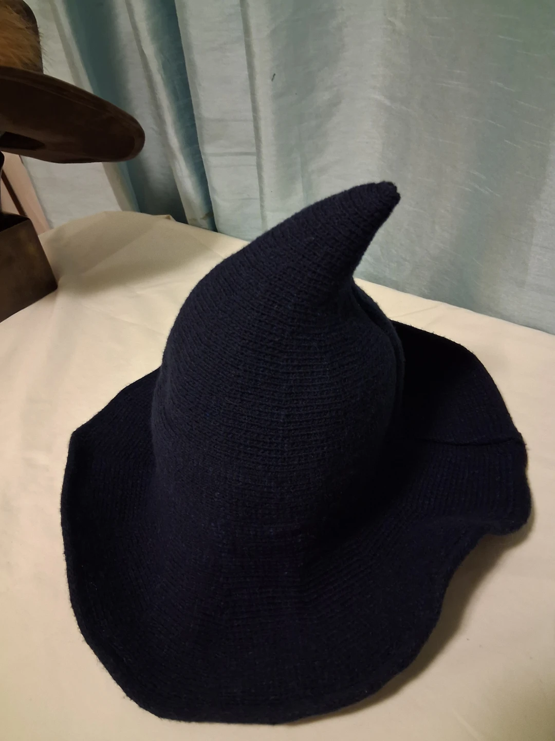 Dark Navy Witch Hat wizard hat - photo 2