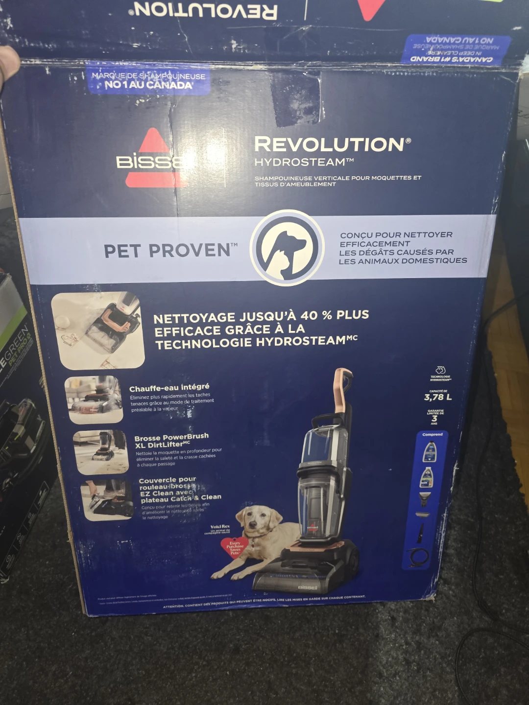 BISSELL Revolution Hydrosteam Carpet Cleaner - photo 2