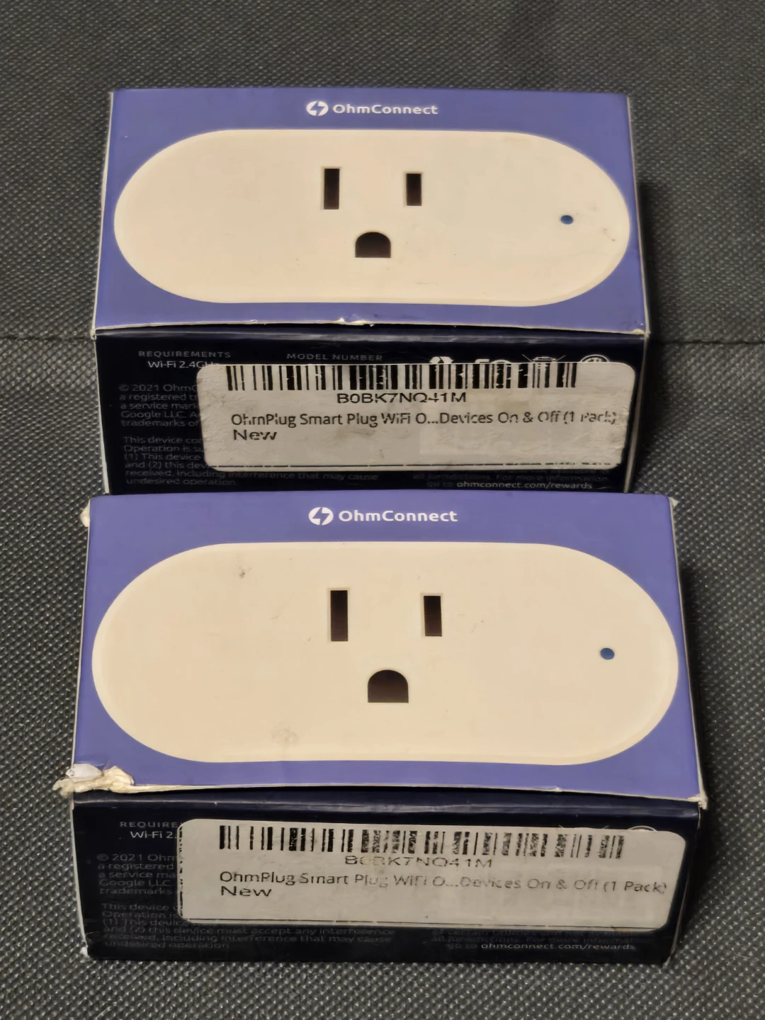 NEW OhmConnect Smart Plugs (2-Pack Wi-Fi Outlets) - photo 2