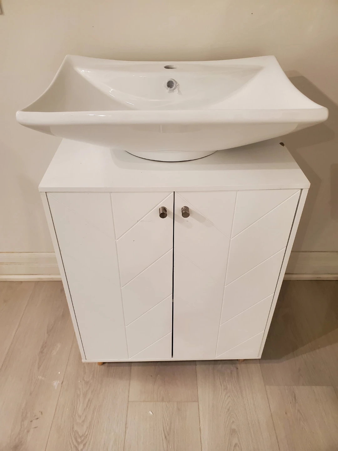 Luxo Marbre Porcelain Vanity Sink - photo 5