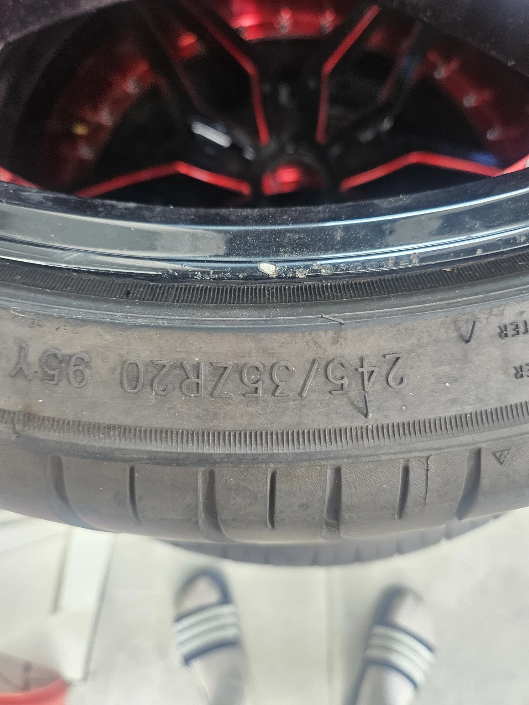 Used 245/35R20 Tires (Set of 4) - photo 2