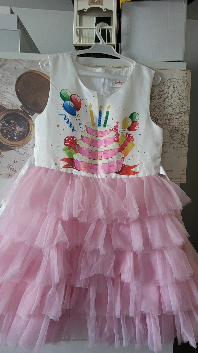 Pink Cake Birthday Dress