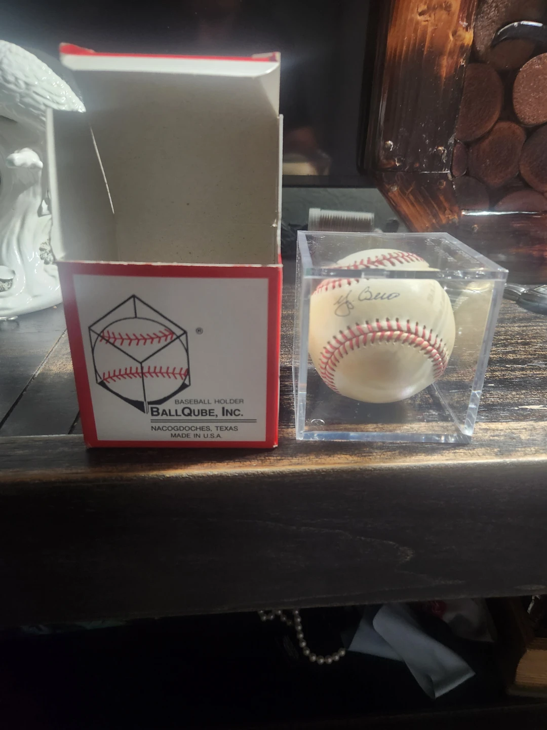 Yogi Berra Signed Rawlings Baseball with COA - photo 2