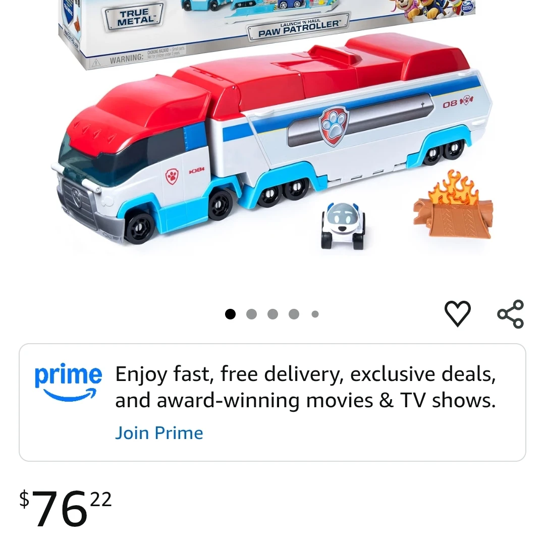 Paw Patrol Paw Patroller , fire truck and cars and  Figures  🏈 - photo 2