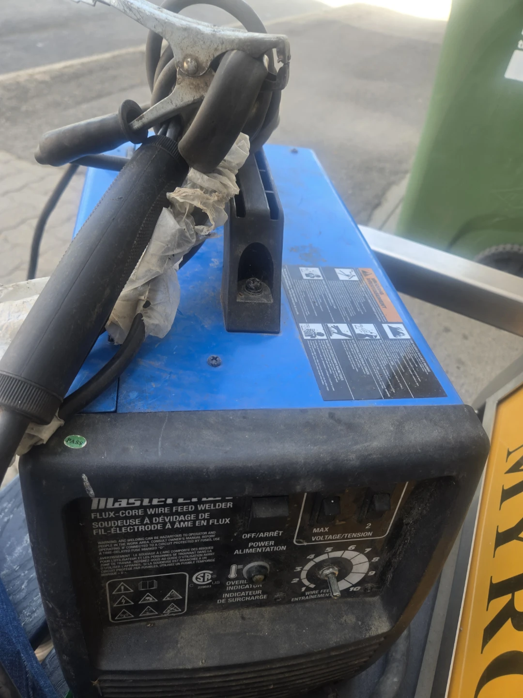 Mastercraft Flux-Core Wire Feed Welder