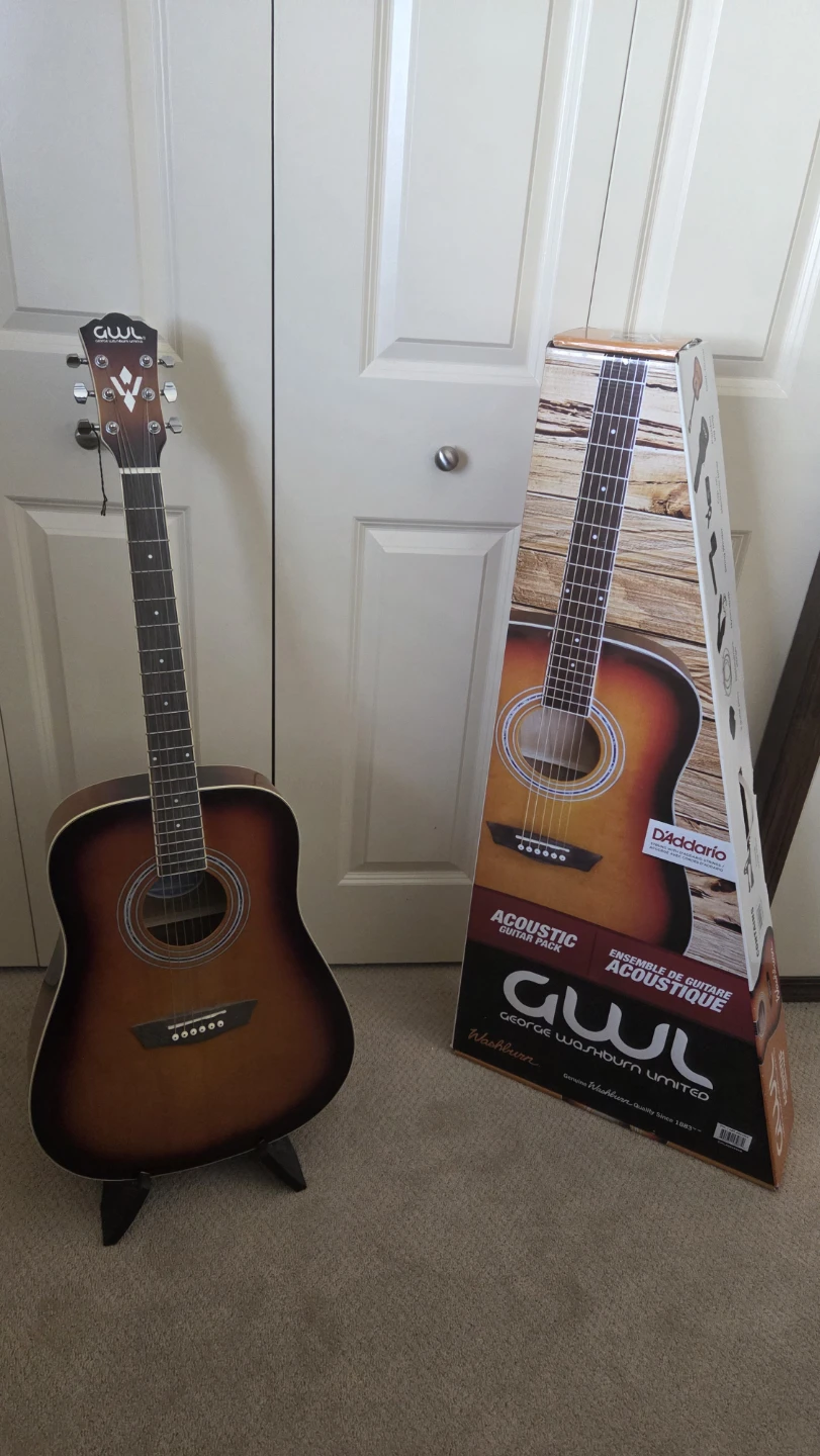 GWL George Washburn Limited Acoustic Guitar Pack