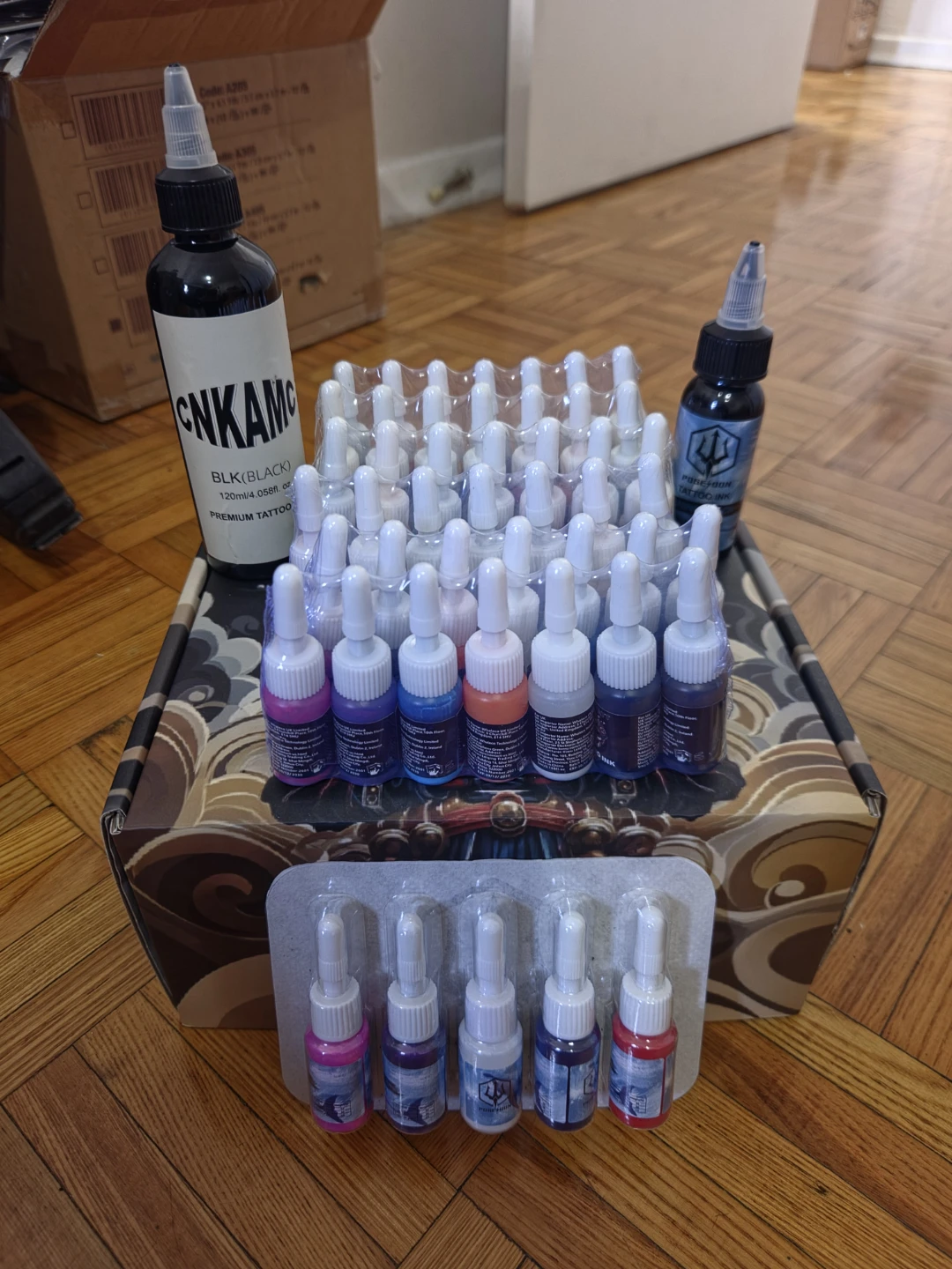 Poseidon Tattoo Kit with Inks and Accessories - photo 5