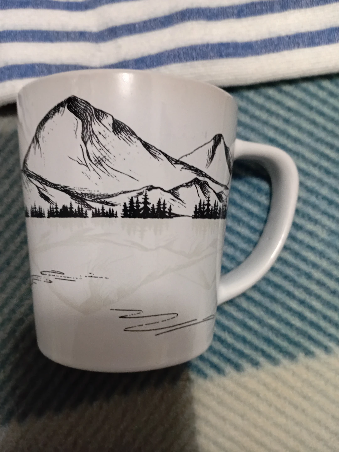 Tim Hortons Mountain Landscape Mug