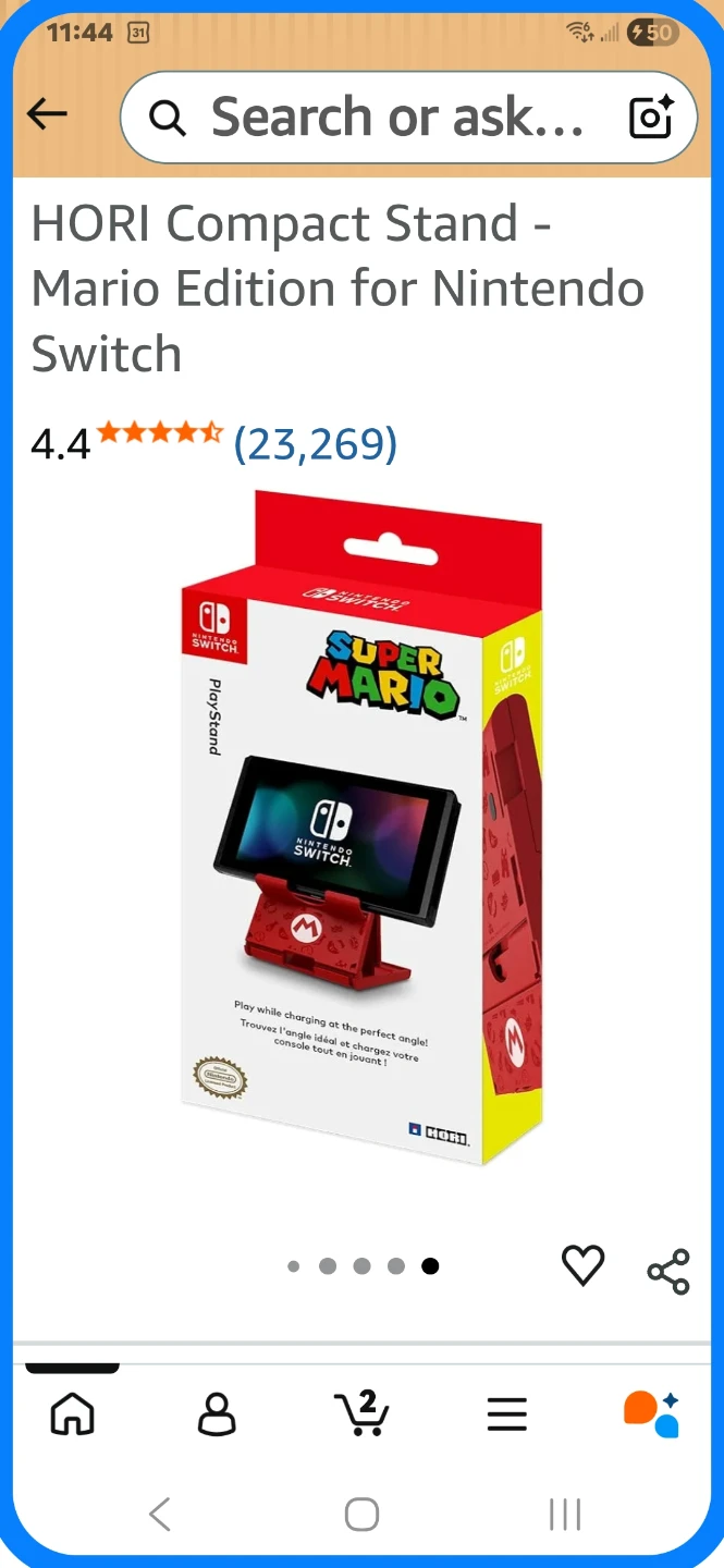 Nintendo Switch Super Mario PlayStand 🏈 - photo 5