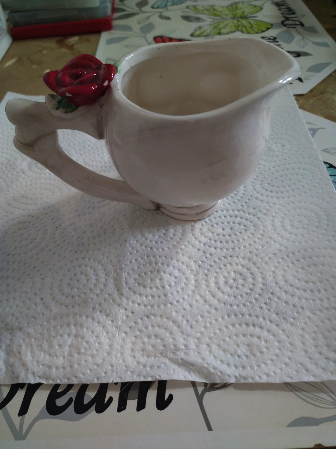 Ceramic Skull Creamer Pitcher - photo 2