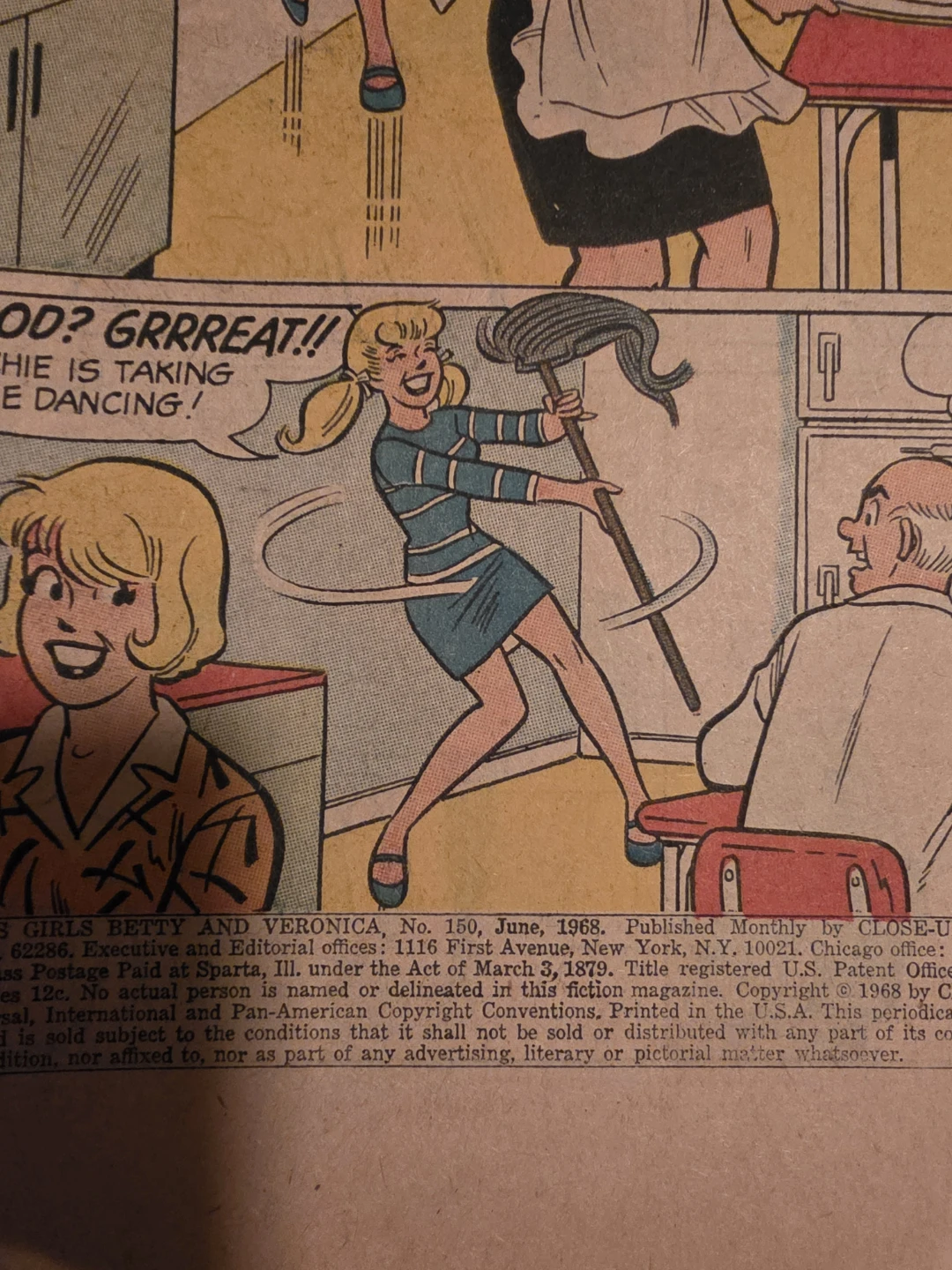Archie's Girls Betty and Veronica Comic No. 150 - photo 2