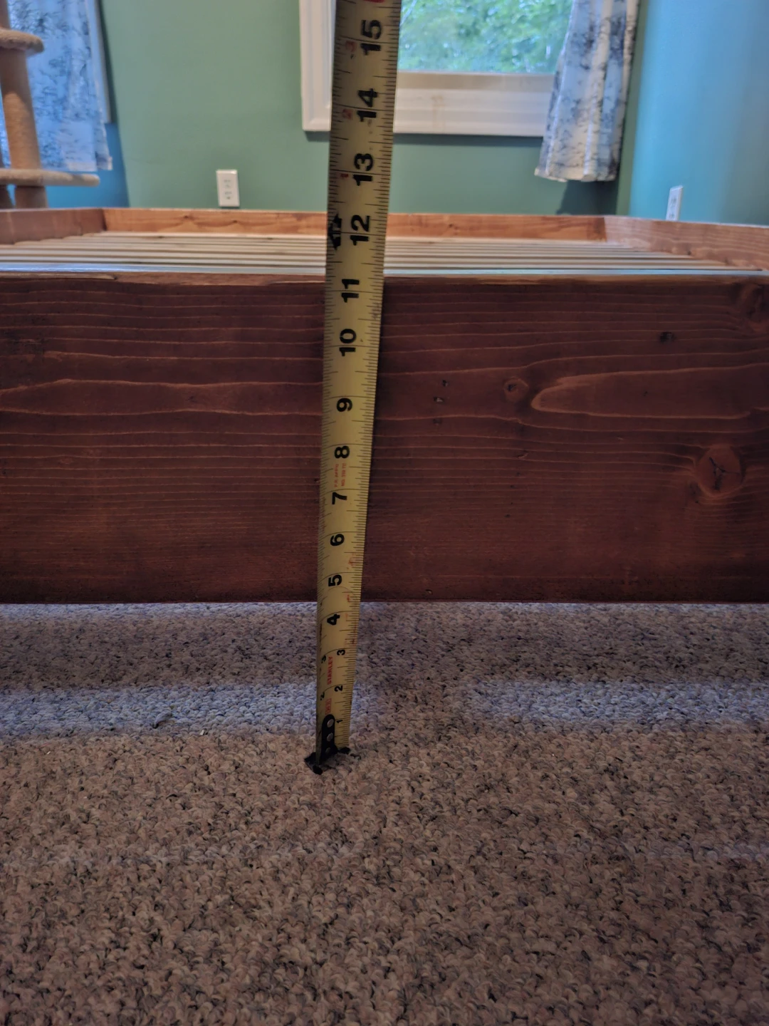 Queen size bed frame - photo 4