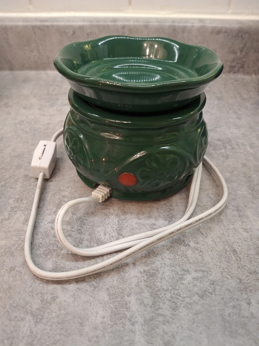 Green Ceramic Electric Wax Warmer - photo 4
