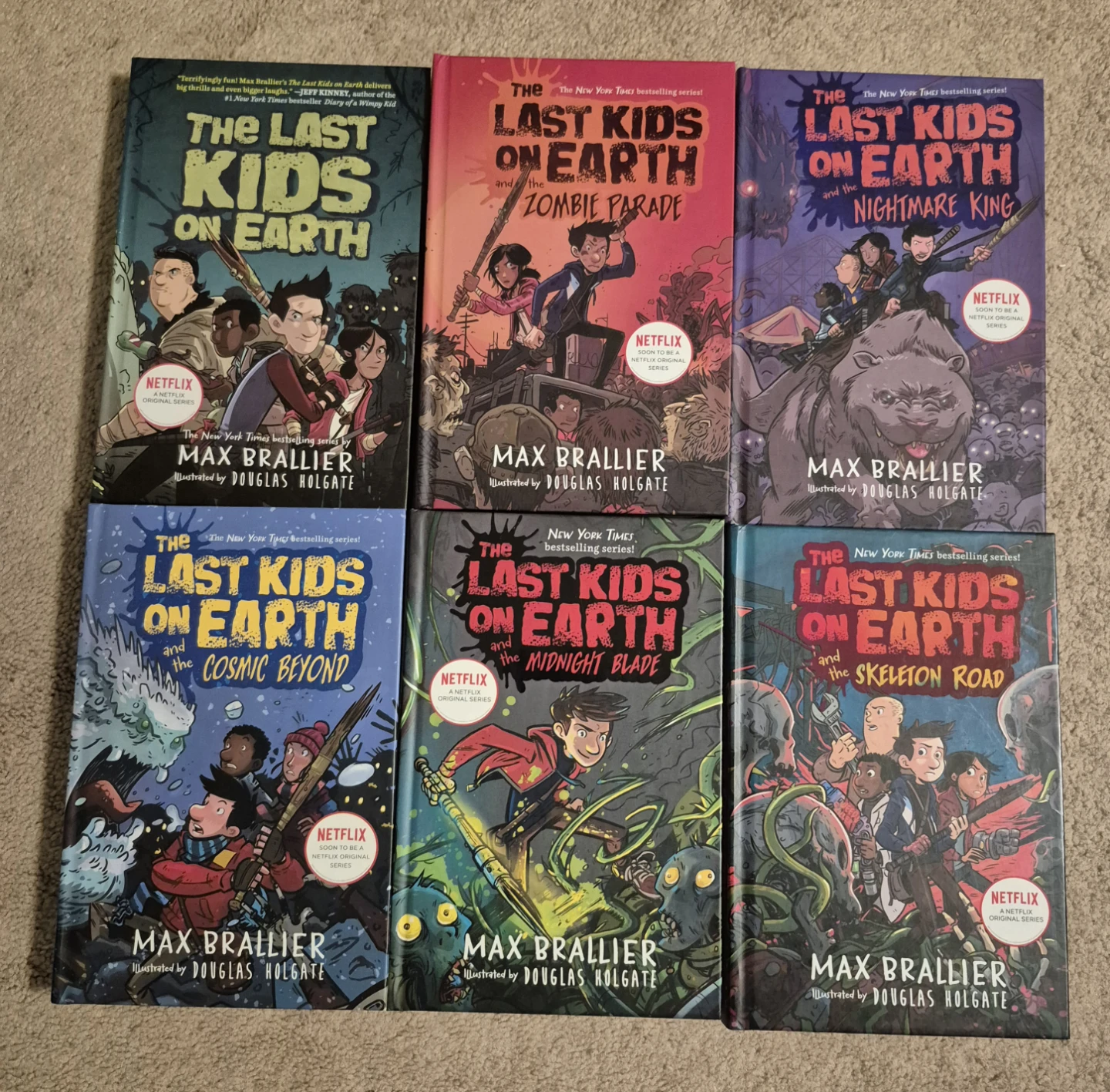 The Last Kids on Earth Book Series (Books 1-6)